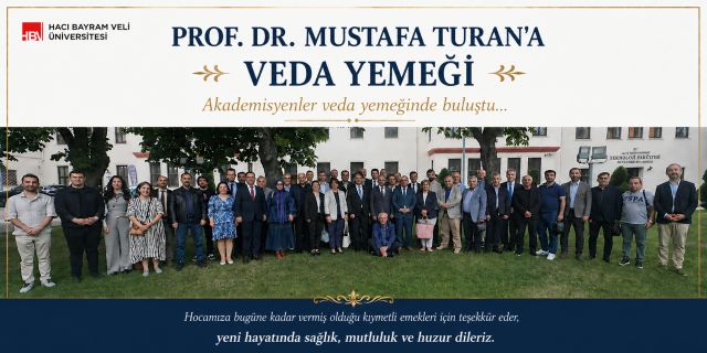 VEDA YEMEĞİ